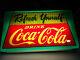 Refresh Yourself drink Coca Cola Rare Electric sign