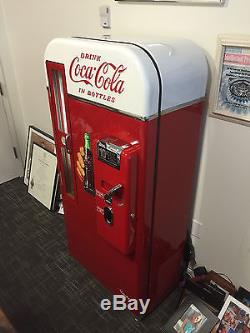 Restored Vendo 81B Coke Machine vintage vending coca cola sign 44 cavalier 72
