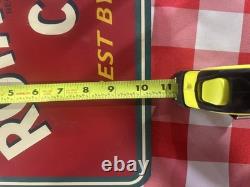 Royal Crown Cola flange sign. Stout sign company. Store display. Nice