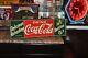 SCARCE 1920s COCA COLA IN BOTTLES 5 CENT EMBOSSED METAL TIN TACKER SIGN DRINK