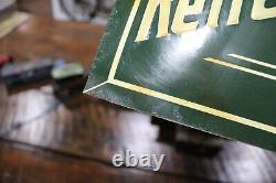 SCARCE 1920s DRINK COCA COLA IN BOTTLES EMBOSSED TIN TACKER METAL DEALER SIGN