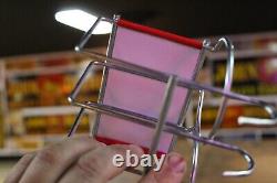 SCARCE 1950s PRENEZ DU COCA COLA PAINTED METAL SHOPPING CART SIGN FRENCH STORE