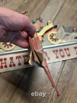 SCARCE c1939 Coca Cola Whatever You Do Advertising Festoon Display Sign