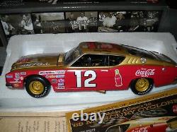 SIGNED University of Racing 1969 Mercury Cyclone Bobby Allison #12 Coca Cola NIB