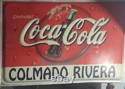 Sign De Coca- Cola Colmado Rivera