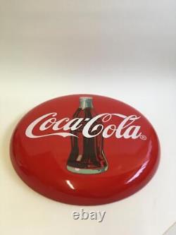 Signboard Coca-Cola Round 36cm/14.17 Red Enamel Signboard Coca-Cola Round