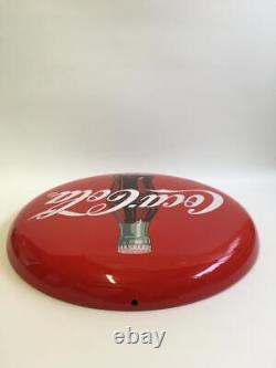 Signboard Coca-Cola Round 36cm/14.17 Red Enamel Signboard Coca-Cola Round