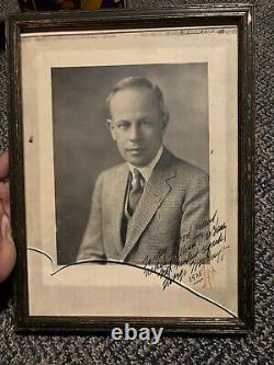 Signed Photograph of George W. Woodruff Coca-Cola Investor and Philanthropist