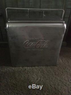 Stainless Steel Coca Cola Cooler, Coke Vintage