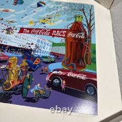 THE INCREDIBLE COCA COLA RACE BY MELANIE TAYLOR KENT SIGNED & Coa #82/250