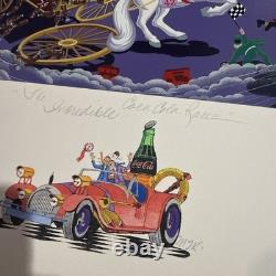 THE INCREDIBLE COCA COLA RACE BY MELANIE TAYLOR KENT SIGNED & Coa #82/250