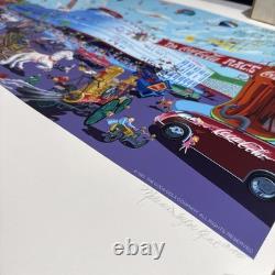 THE INCREDIBLE COCA COLA RACE BY MELANIE TAYLOR KENT SIGNED & Coa #82/250