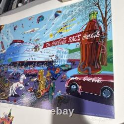 THE INCREDIBLE COCA COLA RACE BY MELANIE TAYLOR KENT SIGNED & Coa #82/250