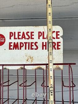 Things Go Better With Coke Bottle Rack & Sign Stand