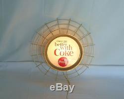 Unique Vintage Coca Cola Things Go Better with Coke Hanging Light Up Sign