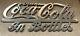 VERY RARE 1920s Coca Cola Aluminum Truck Radiator Plaque-Excellent