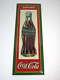 Vintage 1931 Drink Coca-cola 12-1/2 Tall Embossed Tin Metal Sign Dasco
