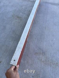 VINTAGE 1965 Coca Cola METAL SIGN 47 X 10 ENJOY COLA COLA Excellent Patina