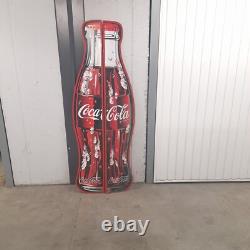 VINTAGE COCA COLA LARGE TIN ADVERTISING SIGN 80's Yugoslavia