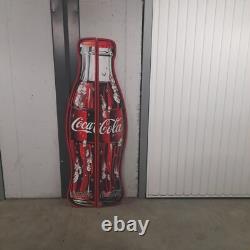 VINTAGE COCA COLA LARGE TIN ADVERTISING SIGN 80's Yugoslavia