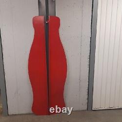 VINTAGE COCA COLA LARGE TIN ADVERTISING SIGN 80's Yugoslavia