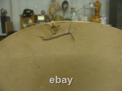 VINTAGE Coca Cola 70's GIRL DRINKING COKE Cardboard Sign EASEL Display RARE