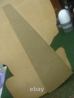 VINTAGE Coca Cola 70's GIRL DRINKING COKE Cardboard Sign EASEL Display RARE