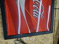 VINTAGE Coca Cola Classic Lighted Sign Display Advertisement