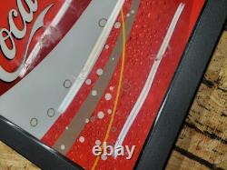 VINTAGE Coca Cola Classic Lighted Sign Display Advertisement