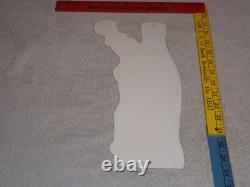 VINTAGE DRINK COCA COLA With WOMAN? & BOTTLE 14 METAL COKE SODA GASOLINE OIL SIGN