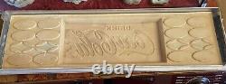 VINTAGE Drink Coca Cola Vending Machine Panel Sign Display