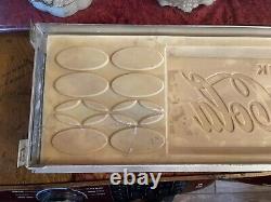 VINTAGE Drink Coca Cola Vending Machine Panel Sign Display