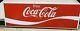 VINTAGE Enjoy Coca Cola 6 Pack Case Display Metal Sign Display