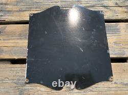 VINTAGE FOUNTAIN SERVICE Drink COCA-COLA SODA POP COKE PORCELAIN GAS OIL AD SIGN