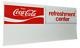 VINTAGE Tin enjoy coca cola refreshment center drive in Menu Board Sign 21 x 45