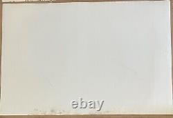 VTG 24x36 B&W Poster Sized PHOTO Image 1910 TRAIN STATION & COCA COLA Signs COA