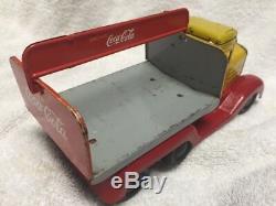 Very Rare 1949 Coca Cola Toy Truck Sign Display Hard To Find