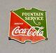Vintage 12 1933 Coke Coca-cola Soda Pop Porcelain Sign Car Gas Oil Truck