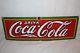 Vintage 1928 Drink Coca Cola Soda Pop 30 Porcelain Metal Sign