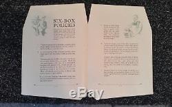 Vintage 1930 Coca Cola Six Pack Book Diecut 6Box Original 24pgs