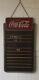 Vintage 1930s Wood Coca Cola 24 x 13 3/4 Menu Board Sign by Kay Displays Inc