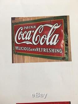 Vintage 1931 Original Coca Cola 3x5 Sign Nashville
