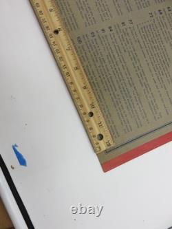 Vintage 1938 Coca-Cola Steps To Health Ad Game Board Sign Canada Soda Coke