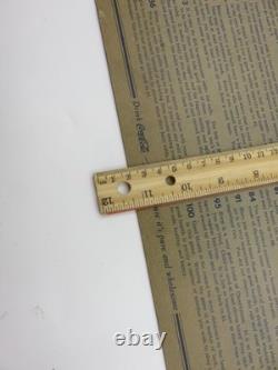 Vintage 1938 Coca-Cola Steps To Health Ad Game Board Sign Canada Soda Coke