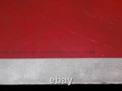 Vintage 1939 Drink Coca Cola Embossed Metal Sign