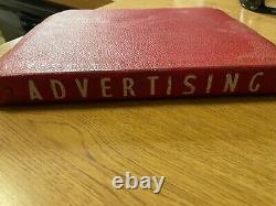 Vintage 1940's Coca-Cola Bottlers Advertising Sign Poster Handbook Binder Coke