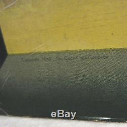 Vintage 1942 COCA-COLA Advertising Cardboard SIGN Original HTF Rare