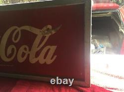 Vintage 1948 Drink Coca Cola Metal Sign