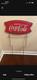 Vintage 1950's Coca-cola Fishtail Coke Soda Metal Display Rack Sign