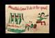 Vintage 1950's MOUNTAIN DEW DO IT FER YEW! Hillbilly Soda Pop, Coke Paper Sign